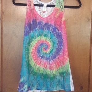 Tie-dye tank top